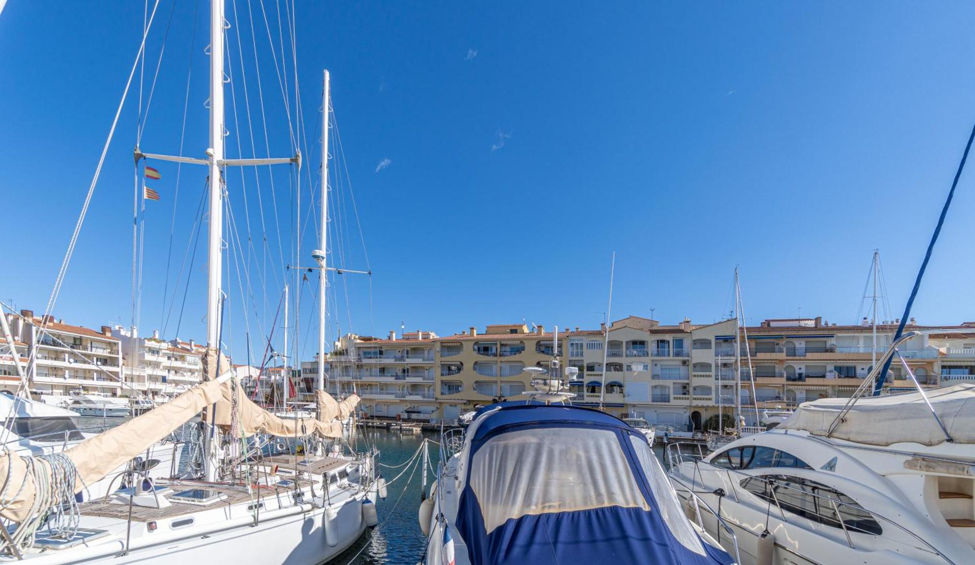Cn1-Zona Chic Club Nautico, Clima, 5 Minutos Andando De La Playa, Centro, Restaurantes Apartment Empuriabrava Exterior foto